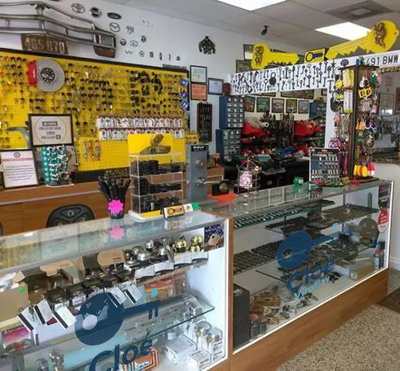 Boutique de Cloé, serrurière au 8 rue René à Viroflay